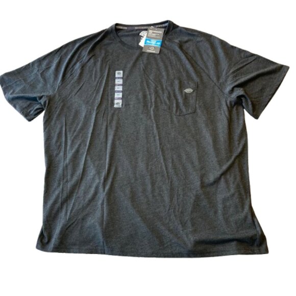 Dickies Cooling Temp-iQ Performance Pocket T-Shirt Men's 4XLT Heather Black NWT - Picture 2 of 4